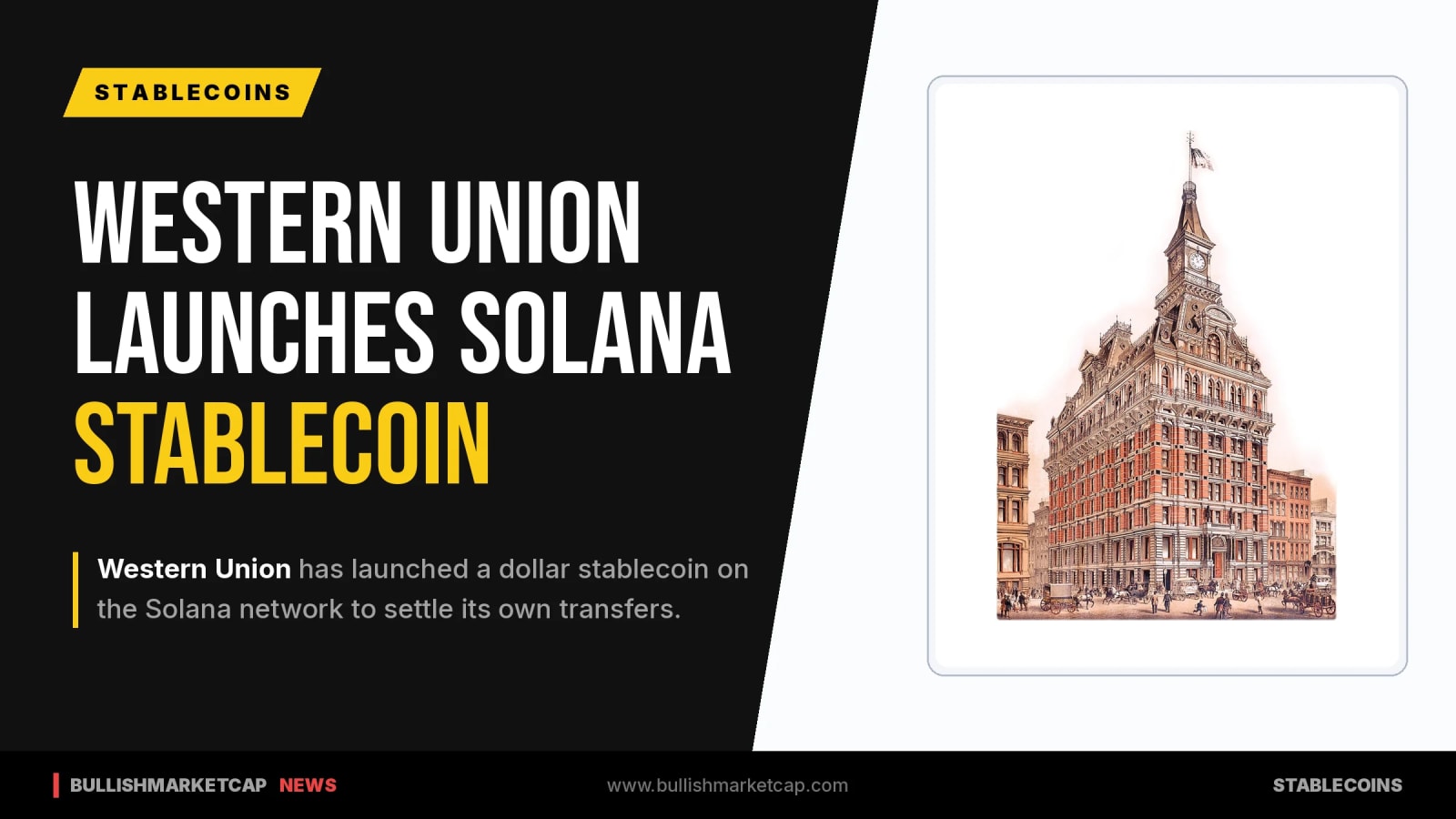 Western Union Launches Dollar Stablecoin on Solana