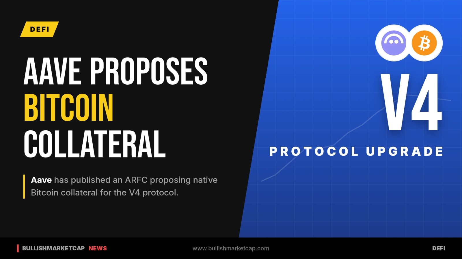 Aave Proposes Native Bitcoin Collateral for V4