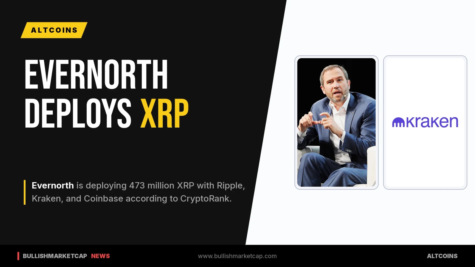 Evernorth to Deploy 473 Million XRP Across Major Exchanges