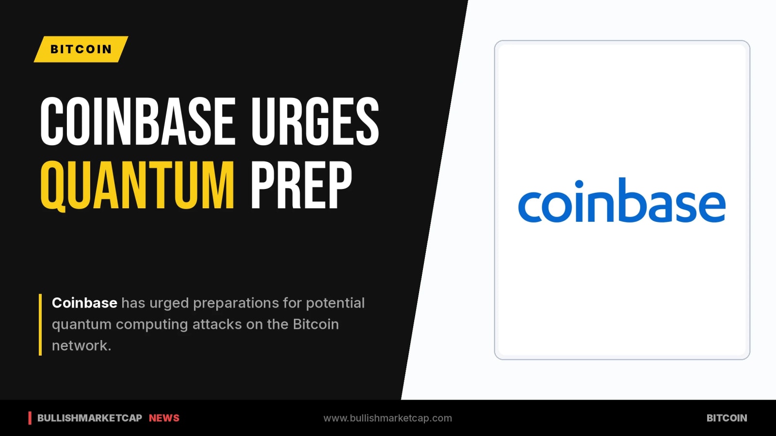 Coinbase Urges Preparations For Quantum Attacks On Bitcoin