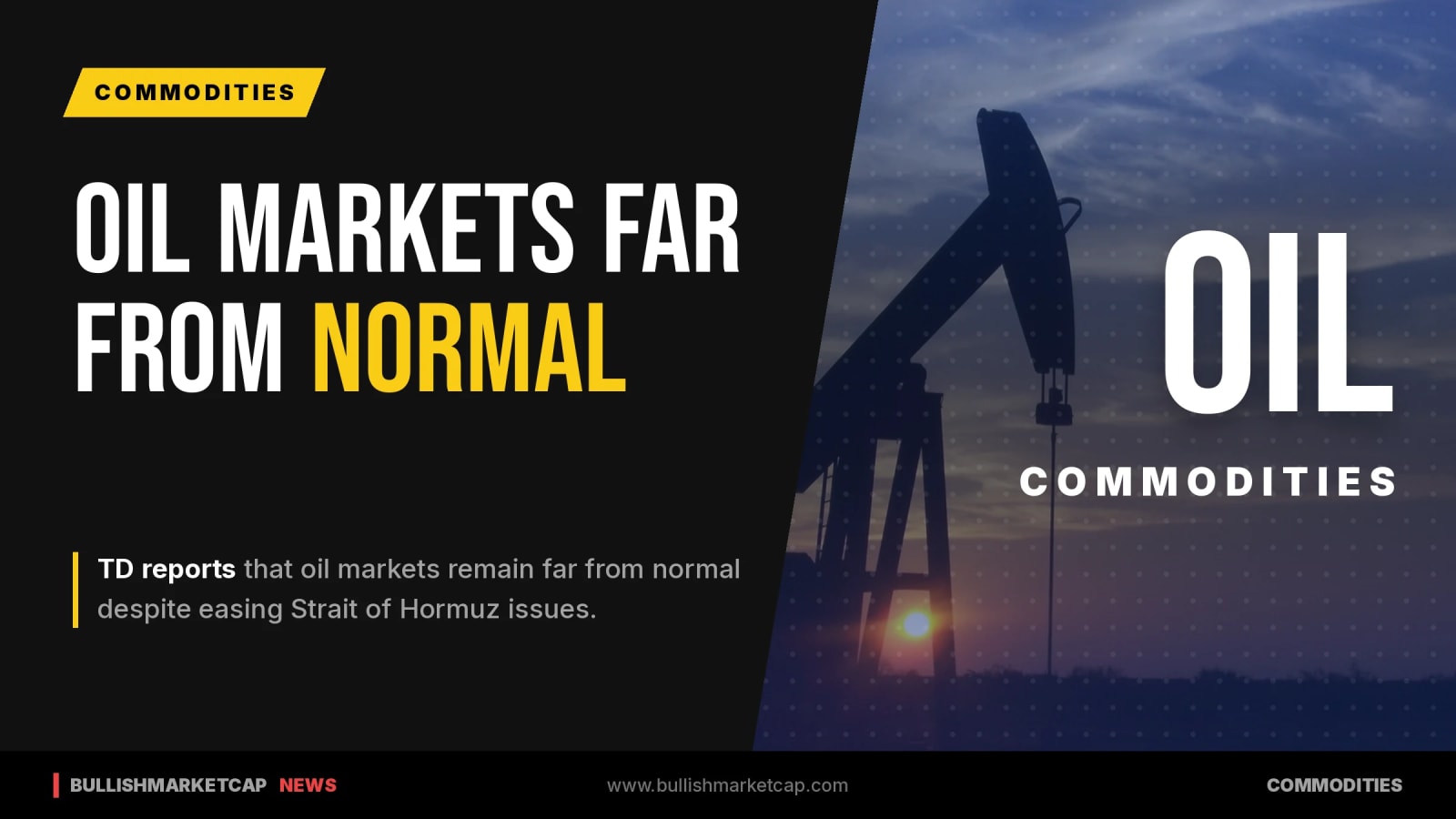 Oil Markets Far From Normal Despite Strait Of Hormuz Relief