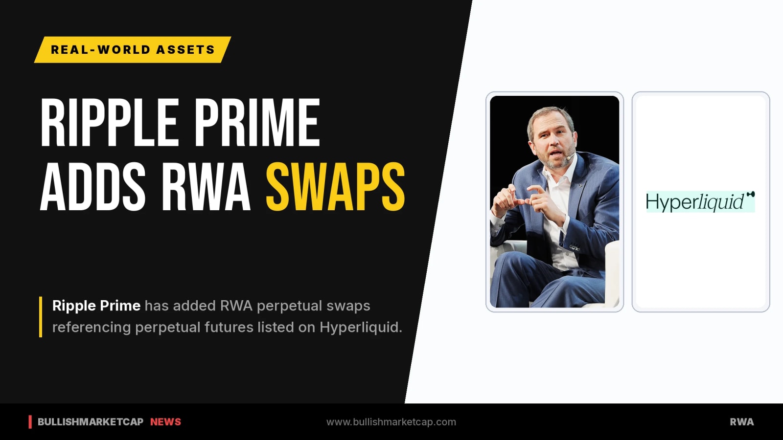 Ripple Prime Adds RWA Swaps Linked to Hyperliquid
