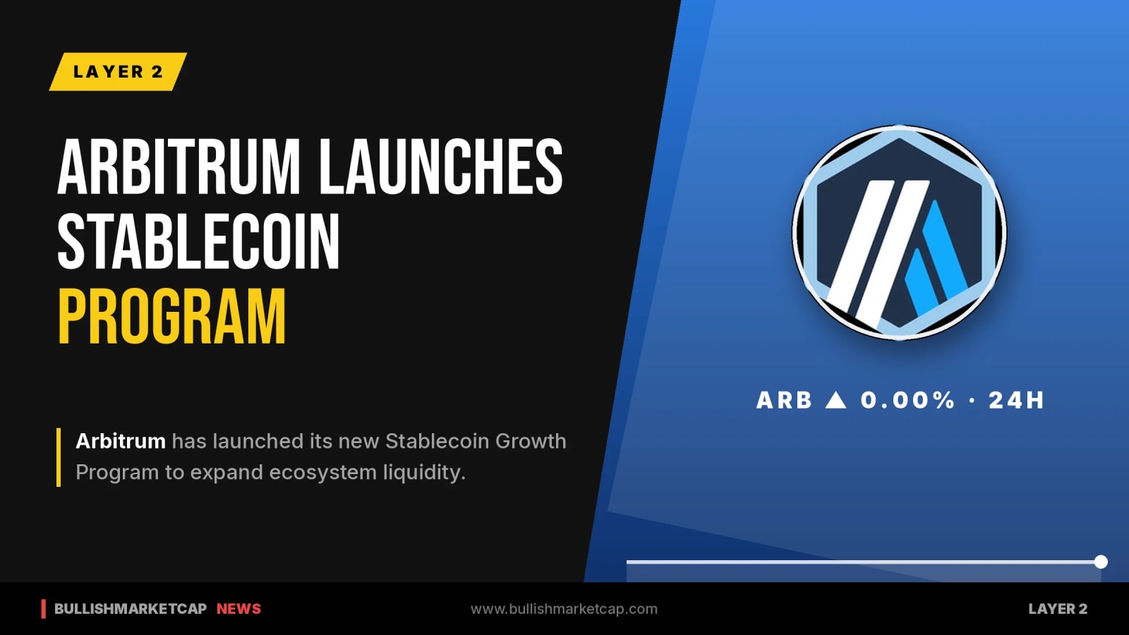 Arbitrum Launches Stablecoin Growth Program