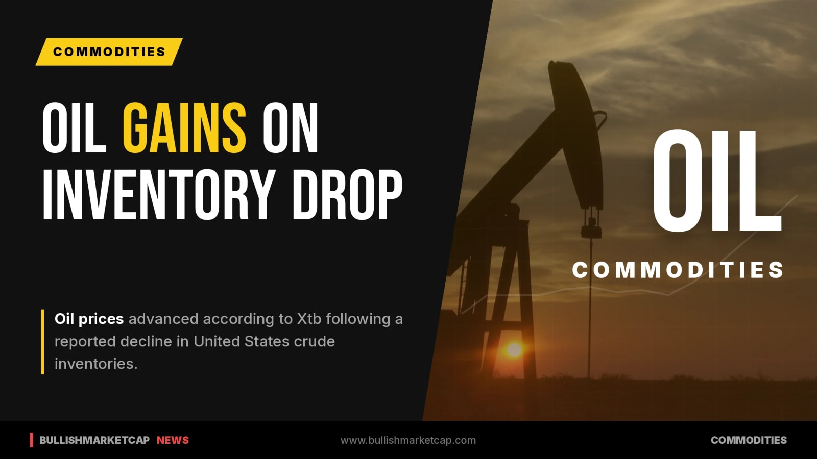 Oil Prices Rise Following Decline in U.S. Crude Inventories