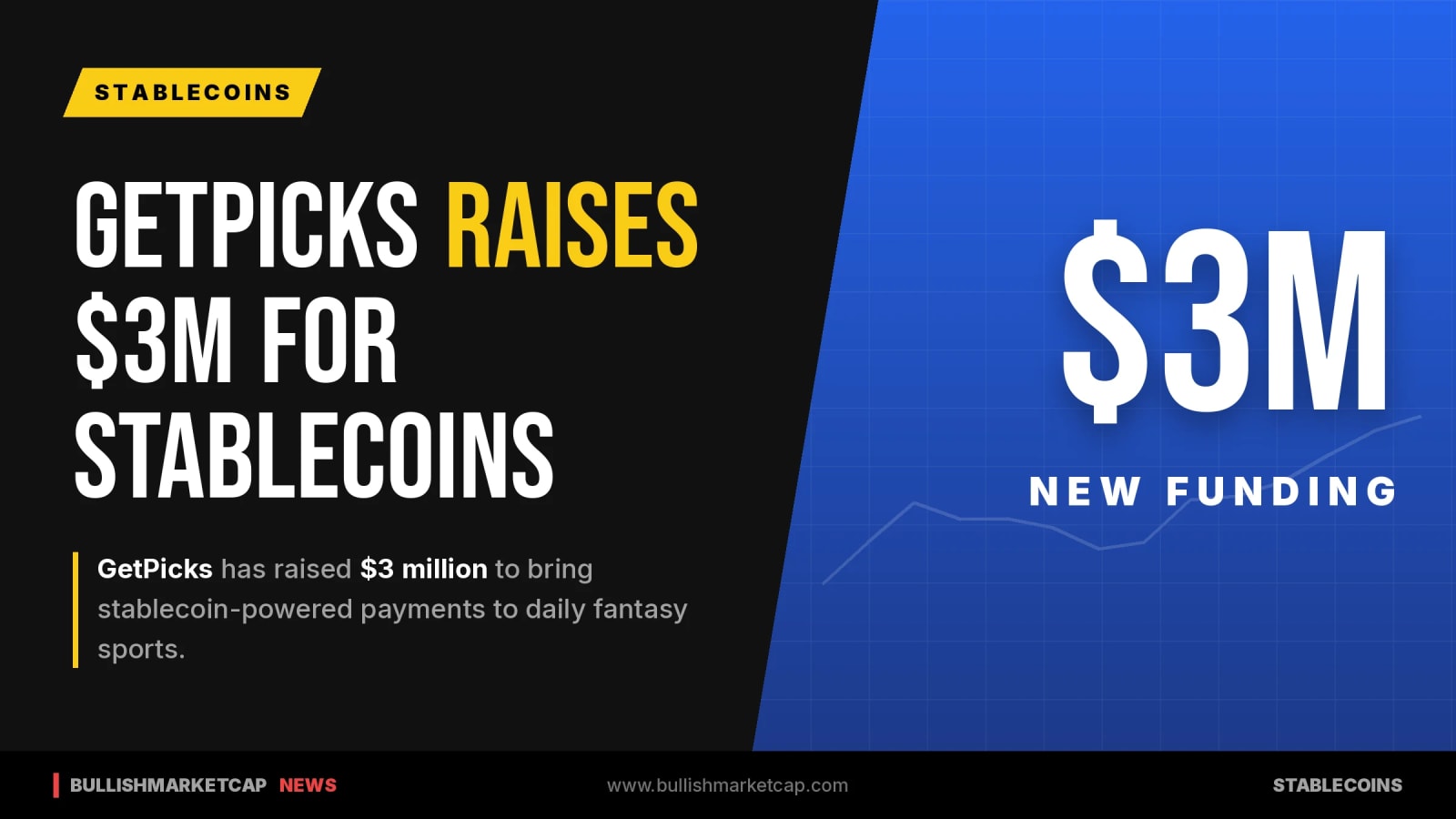 GetPicks Raises $3M For Stablecoin Fantasy Sports