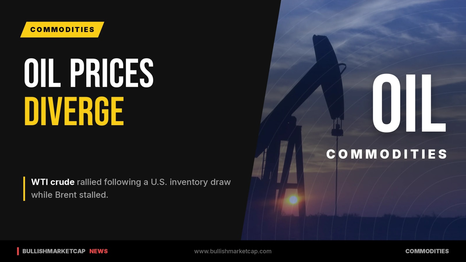 WTI Rallies on U.S. Draw as Brent Stalls on Shadow Fleet Talk