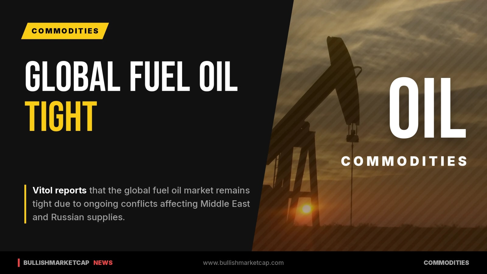 Global Fuel Oil Market Stays Tight Amid Supply Disruptions