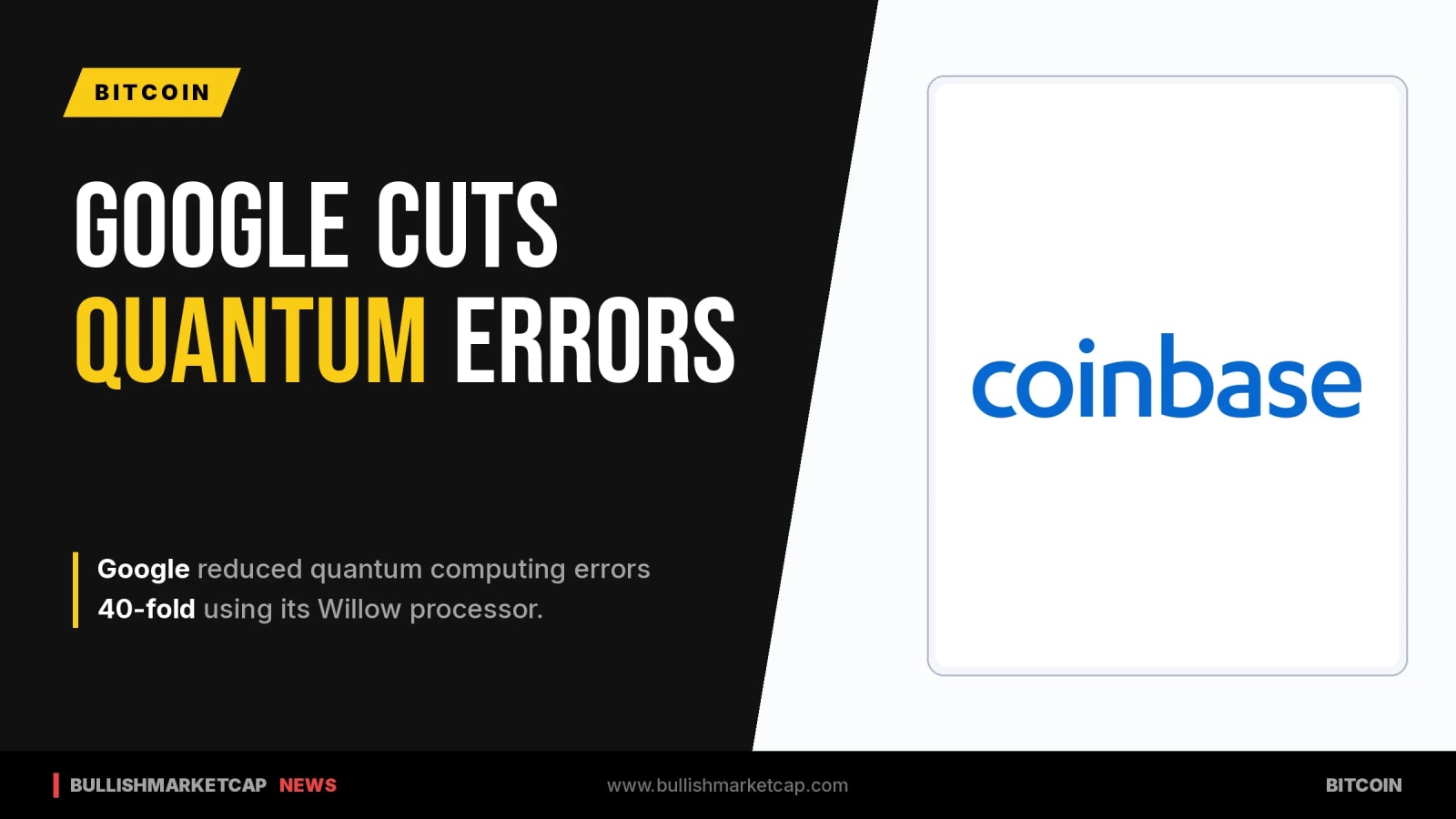 Google Cuts Quantum Errors 40x on Willow Processor
