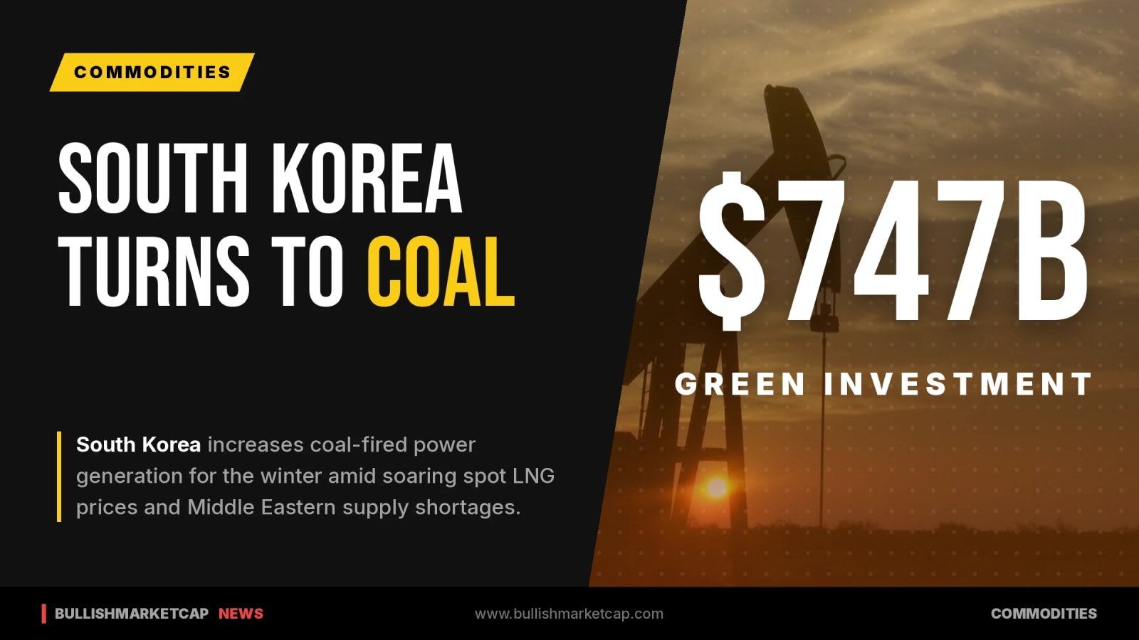 South Korea Pivots to Coal as LNG Crisis Deepens