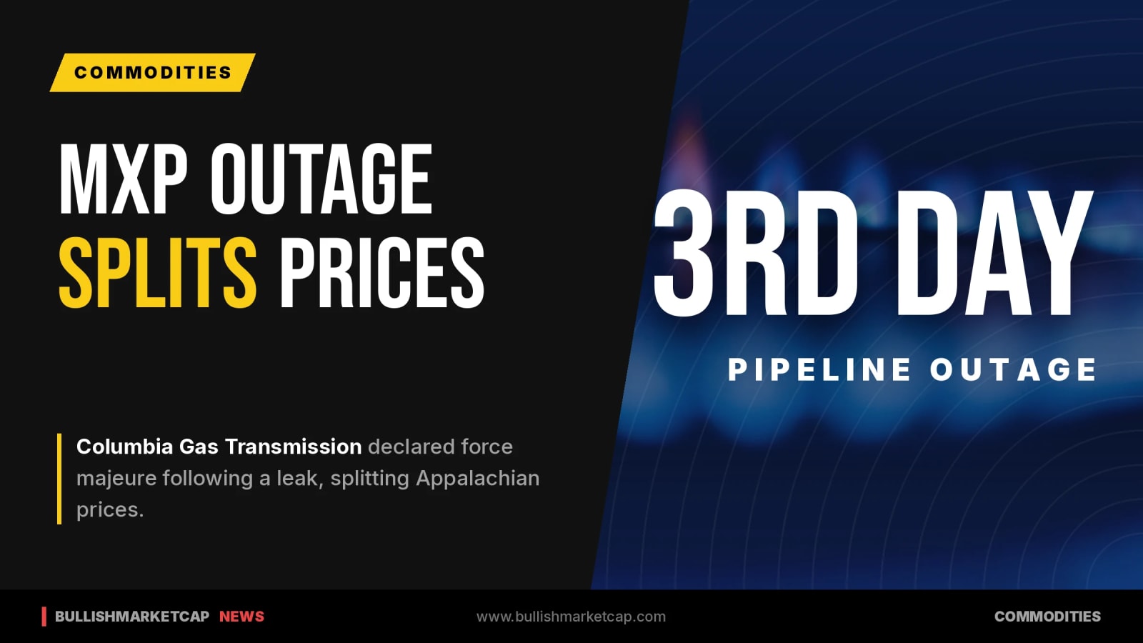 MXP Outage Splits Appalachian Natural Gas Prices