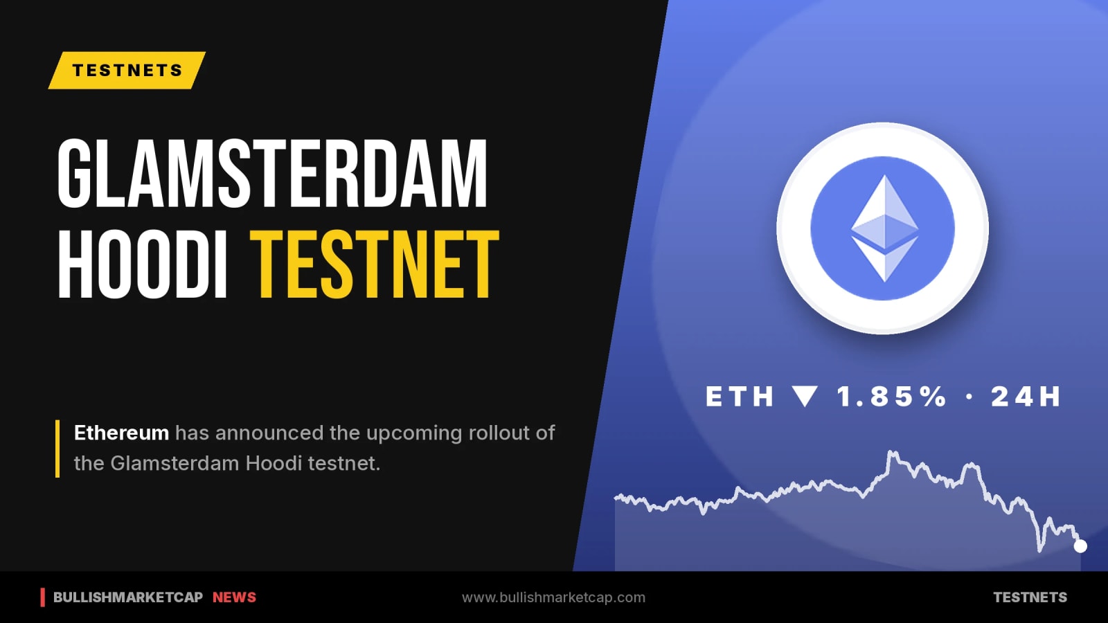 Ethereum Announces Glamsterdam Hoodi Testnet