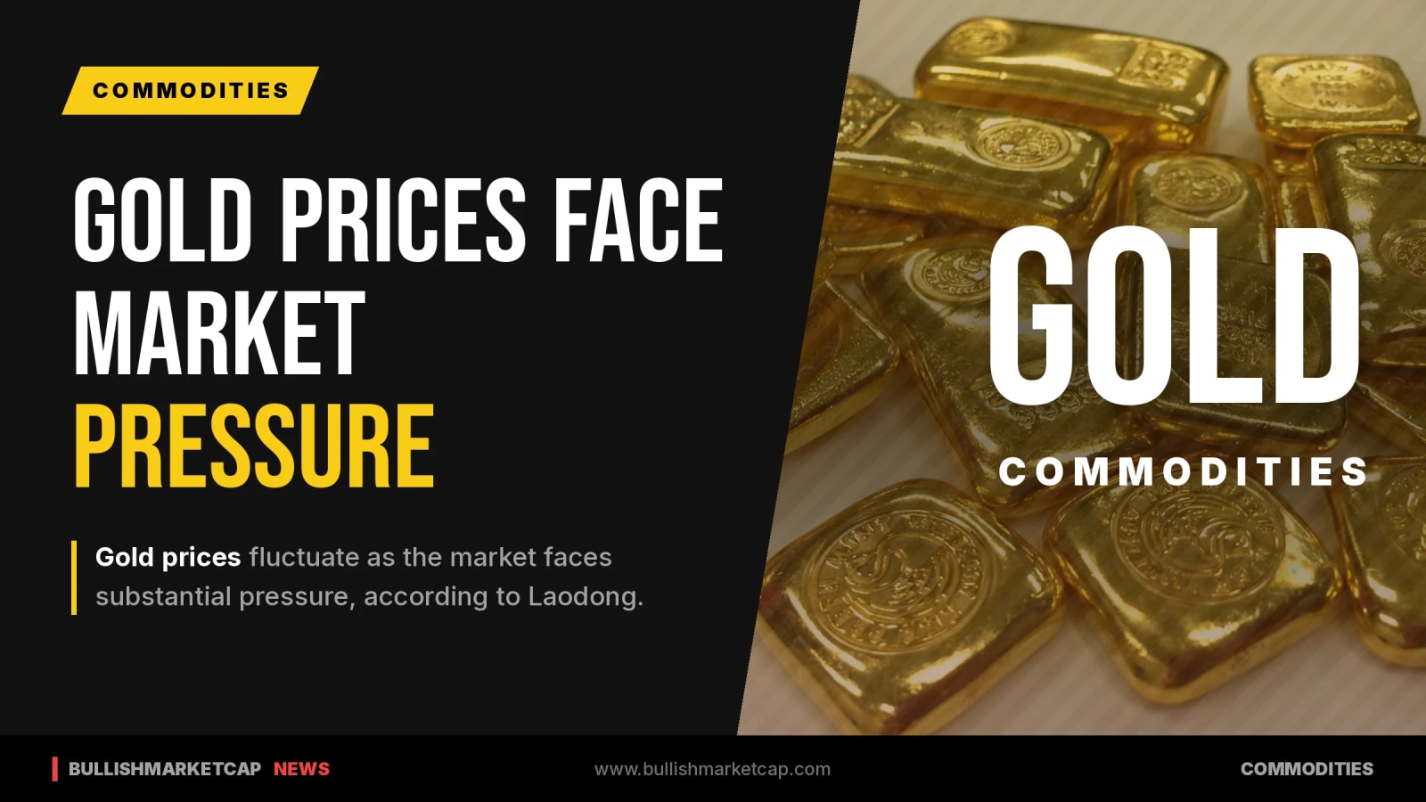 Gold Prices Face Market Pressure Amid Recent Fluctuations