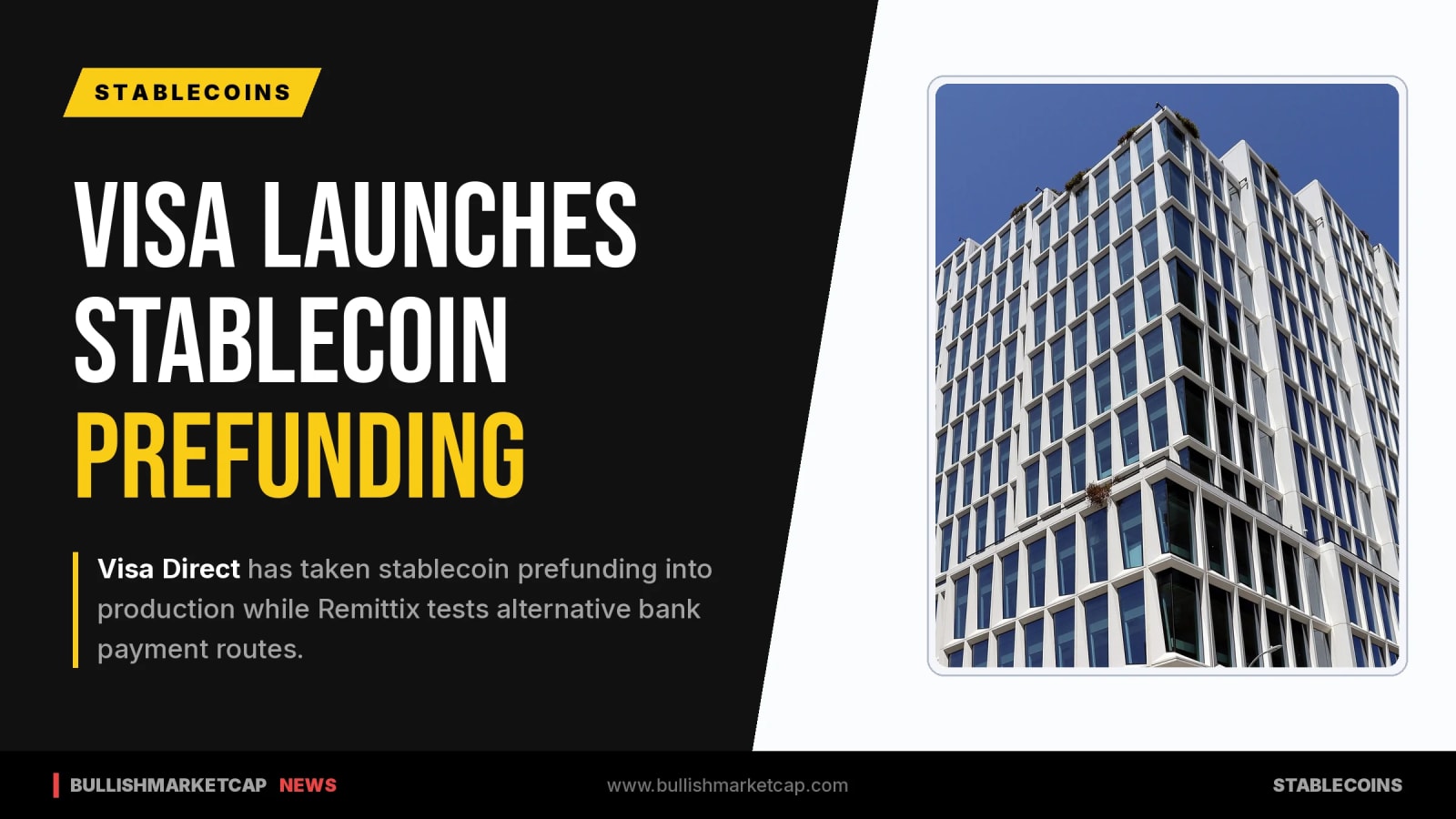 Visa Direct Takes Stablecoin Prefunding Into Production