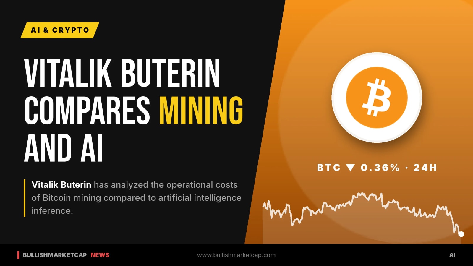 Vitalik Buterin Analyzes Bitcoin Mining And AI Inference