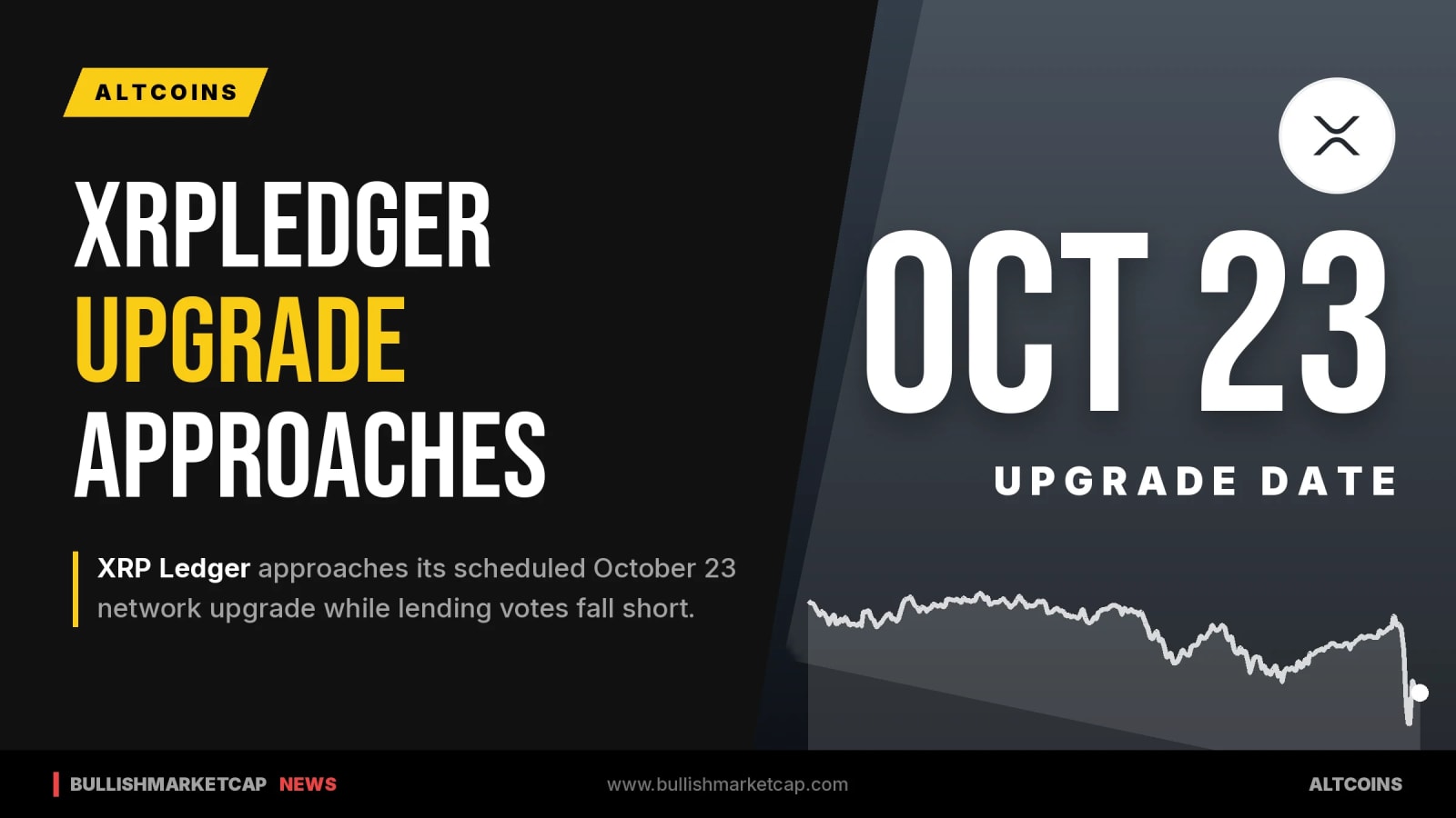 XRP Ledger Approaches Upgrade As Lending Votes Fall Short