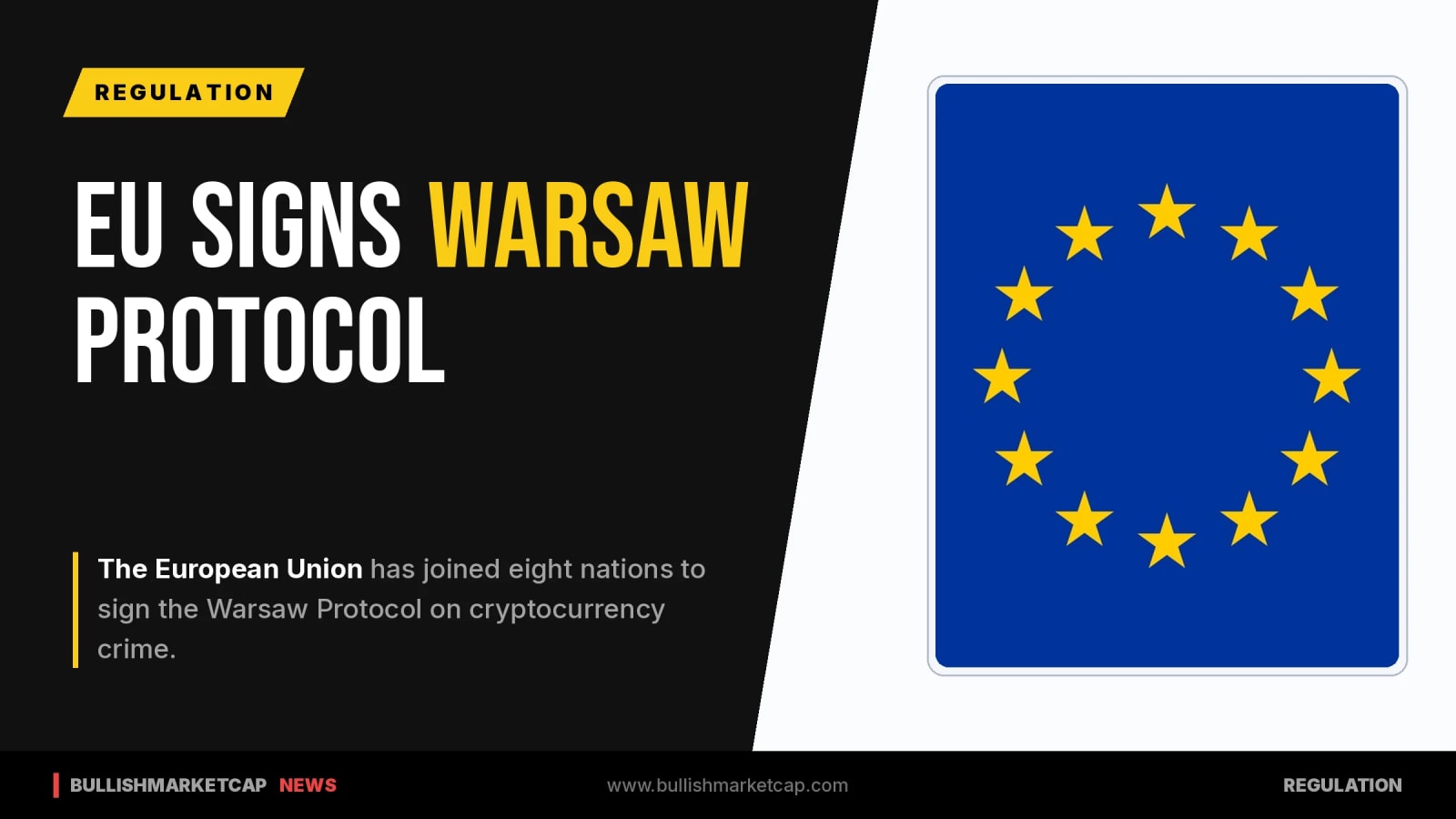 EU Joins 8 Nations to Sign Warsaw Protocol on Crypto Crime