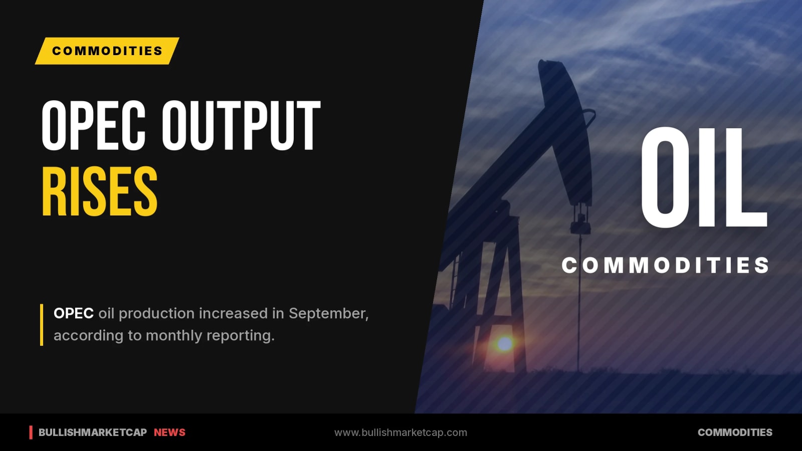 OPEC Oil Output Rose in September, Report Shows