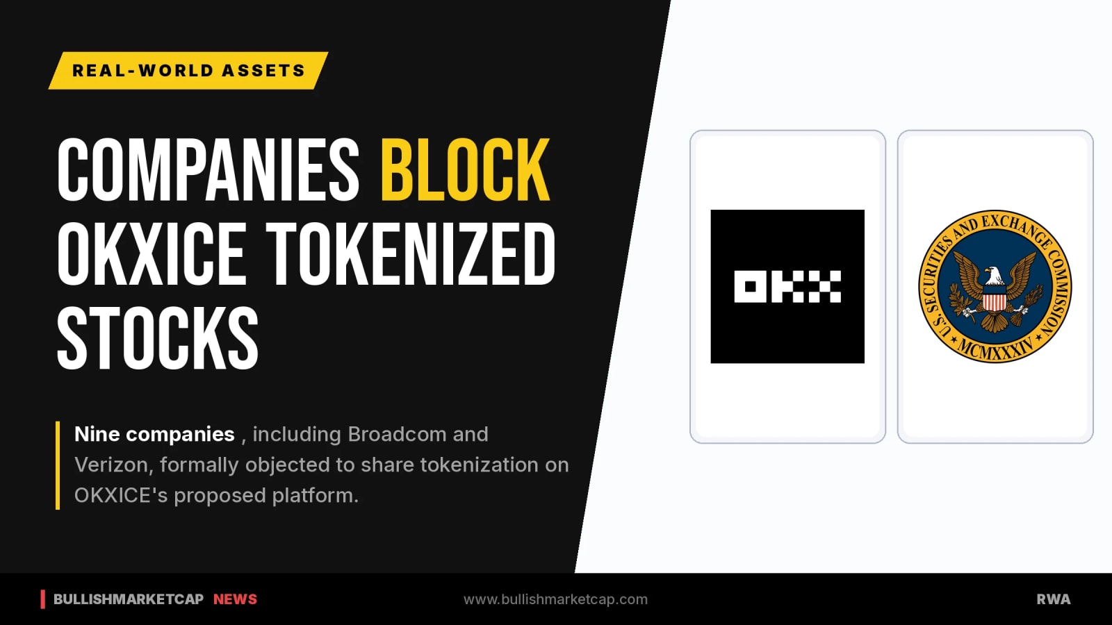 Nine Companies Block Tokenized Stock Trading on OKXICE