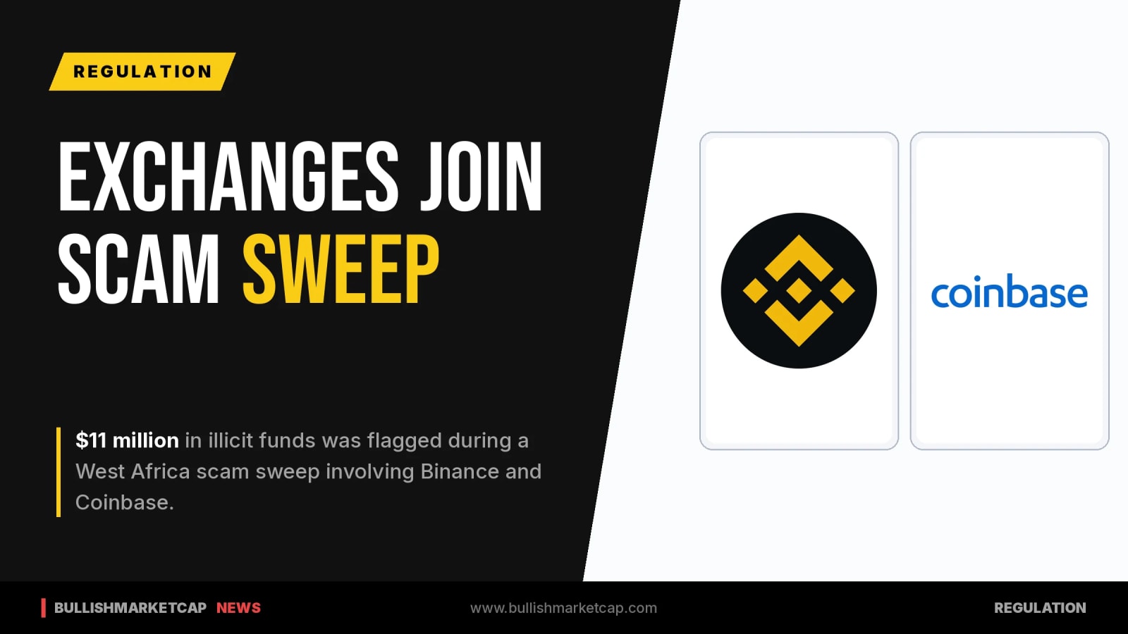 Binance and Coinbase Join West Africa Scam Sweep