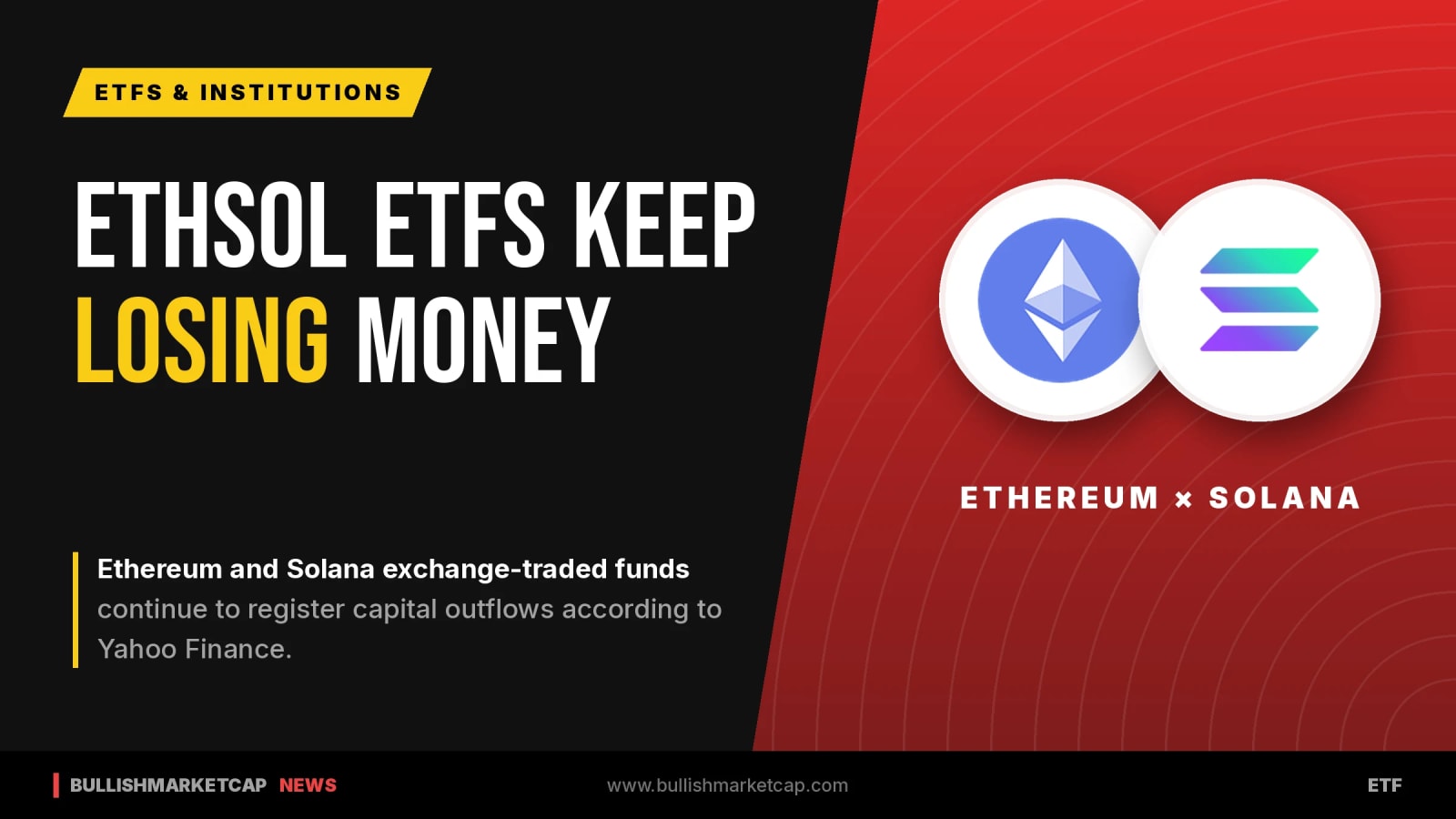Ethereum and Solana ETFs Face Ongoing Outflows