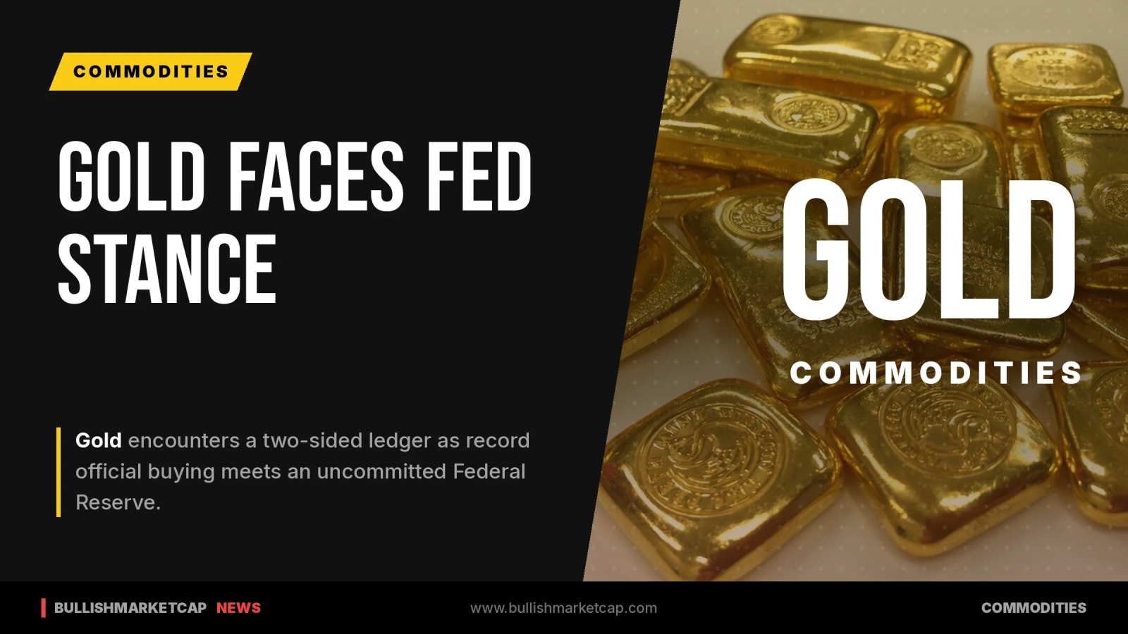 Gold Hits Two-Sided Ledger As Central Bank Buying Meets Fed