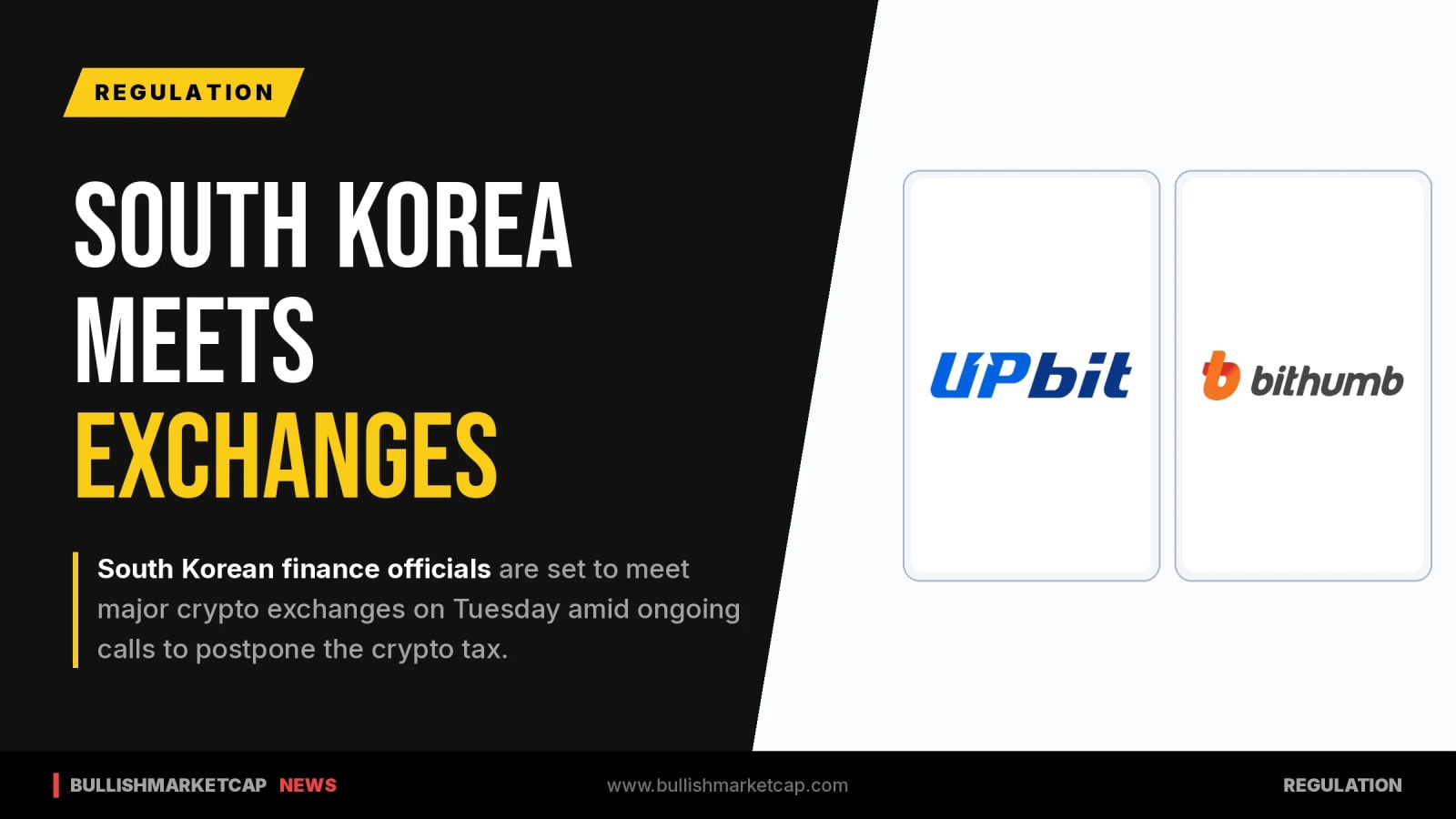 South Korea Finance Officials to Meet Crypto Exchanges