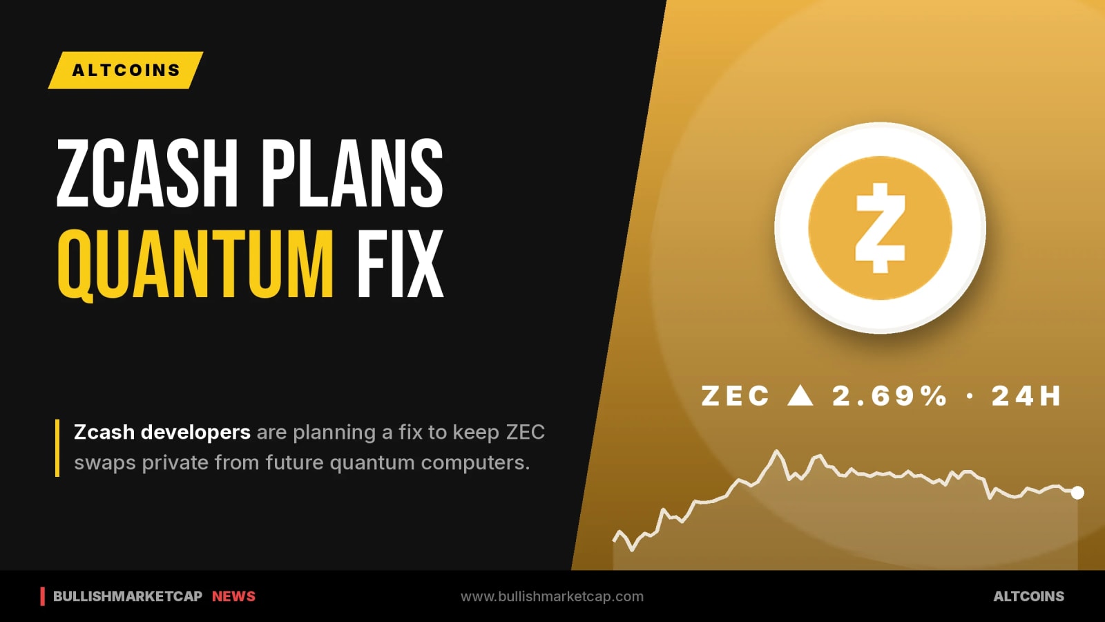 Zcash Developers Plan Quantum Fix for ZEC Swaps