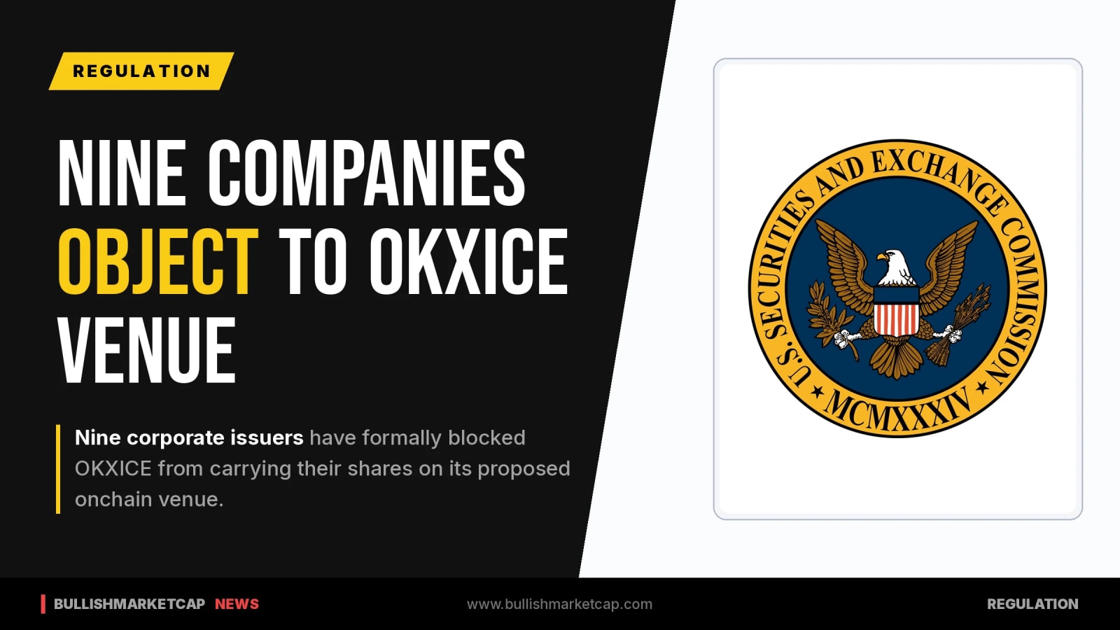 Nine Companies Object to OKXICE Tokenized Stock Venue
