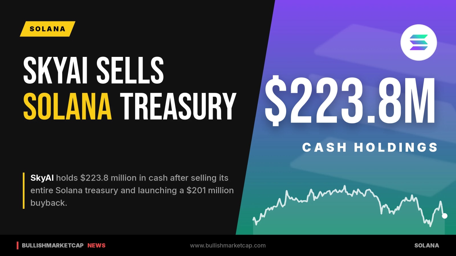 SkyAI Sells Entire Solana Treasury for $223.8M Buyback