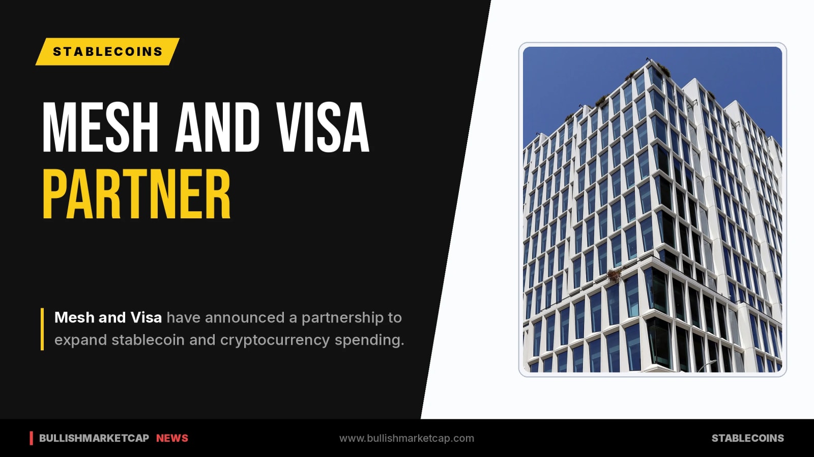 Mesh and Visa Partner to Expand Crypto and Stablecoin Spending