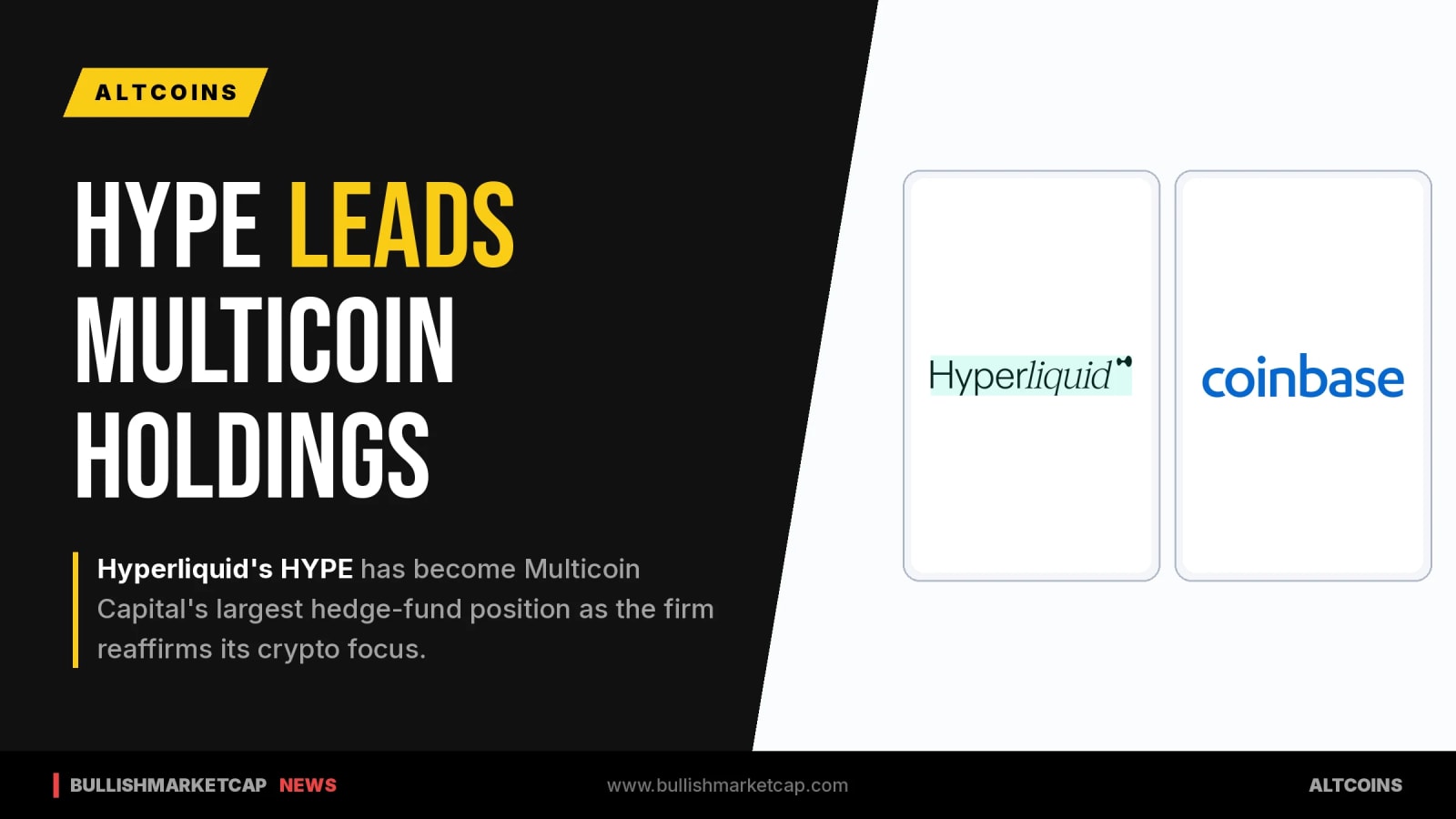 Hyperliquid HYPE Tops Multicoin Capital Liquid Fund