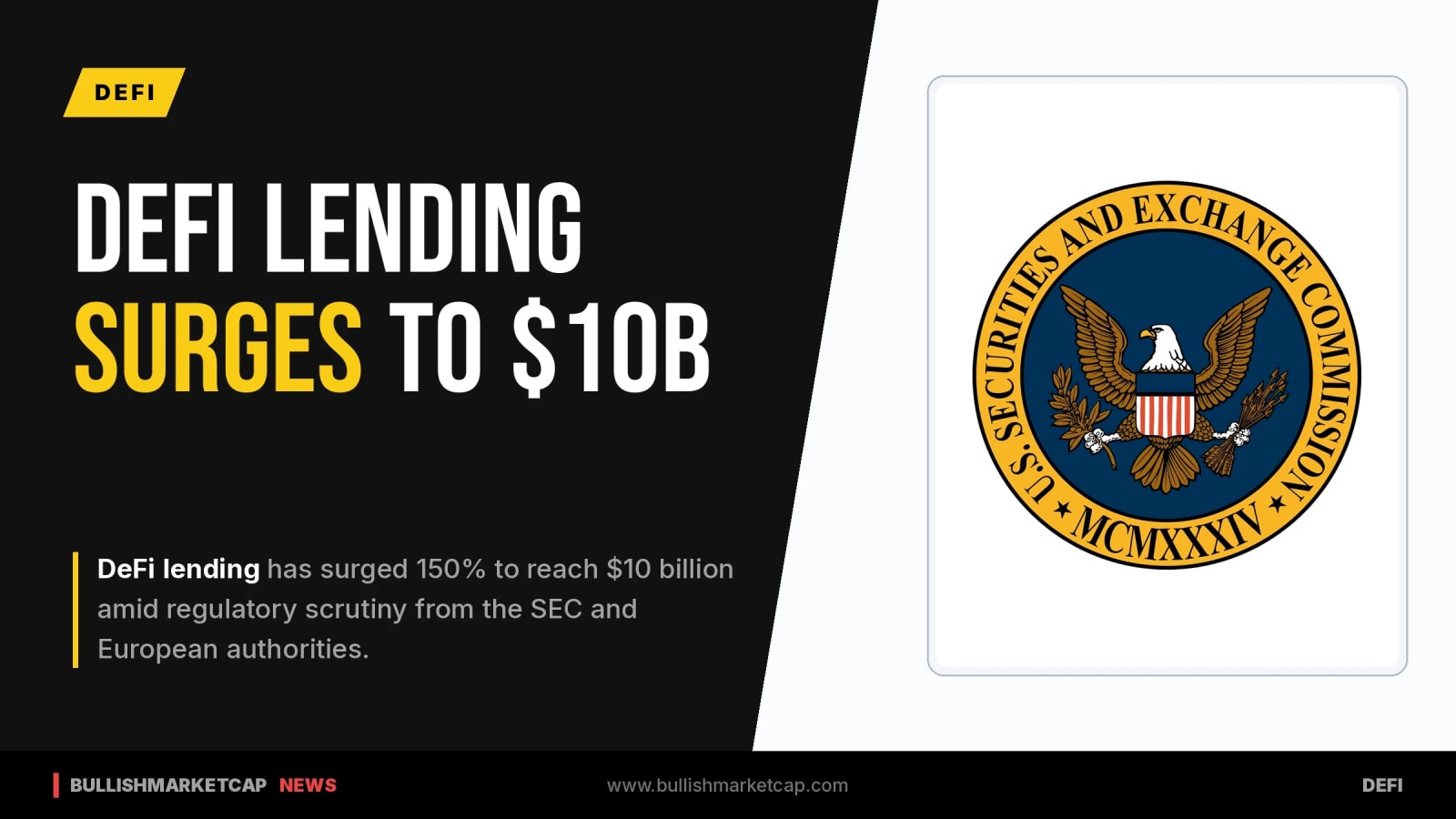 DeFi Lending Surges 150% to $10B Amid Regulatory Scrutiny