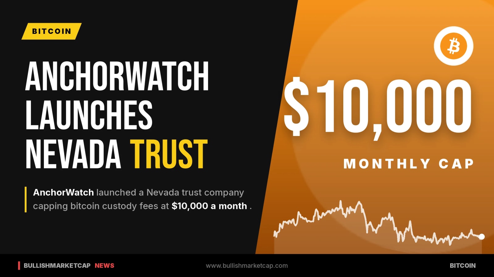 AnchorWatch Launches Nevada Trust Company With Fee Cap