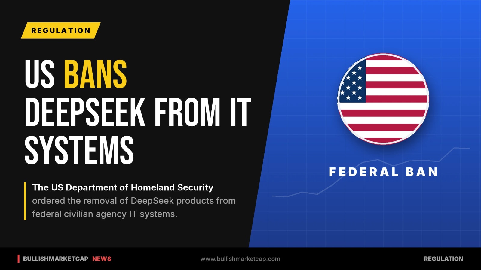 US Bans DeepSeek From Civilian Agency IT Systems