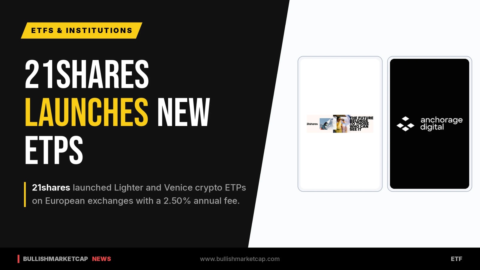 21shares Launches Lighter and Venice Crypto ETPs in Europe