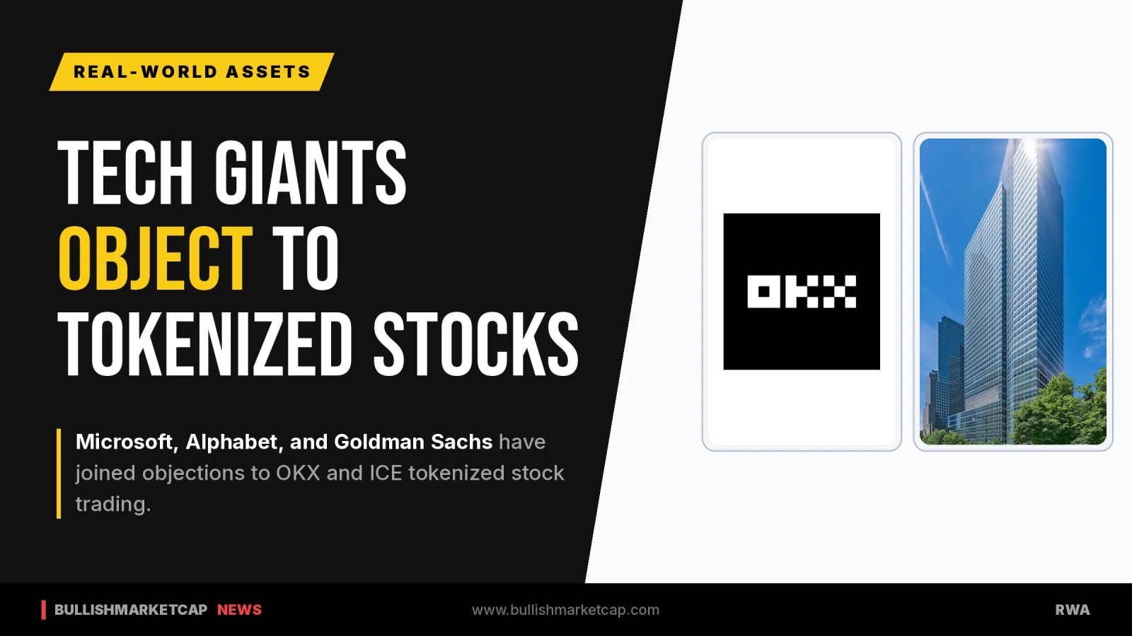 Microsoft and Alphabet Object to OKX-ICE Tokenized Stocks