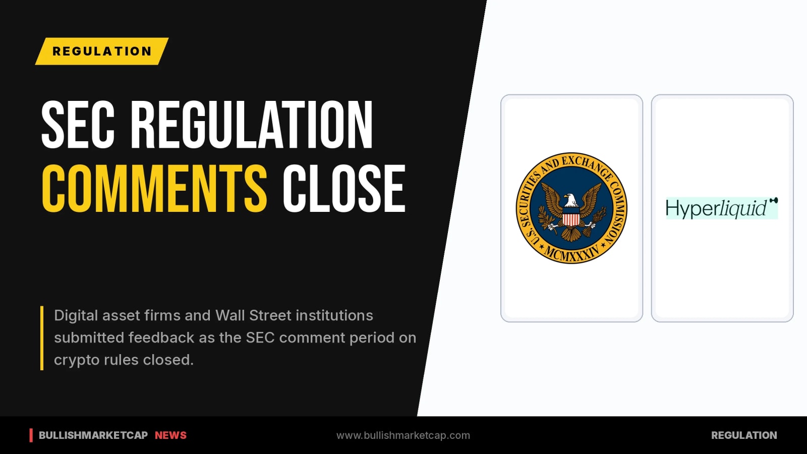 Crypto Firms And Wall Street Urge SEC Regulation Revision