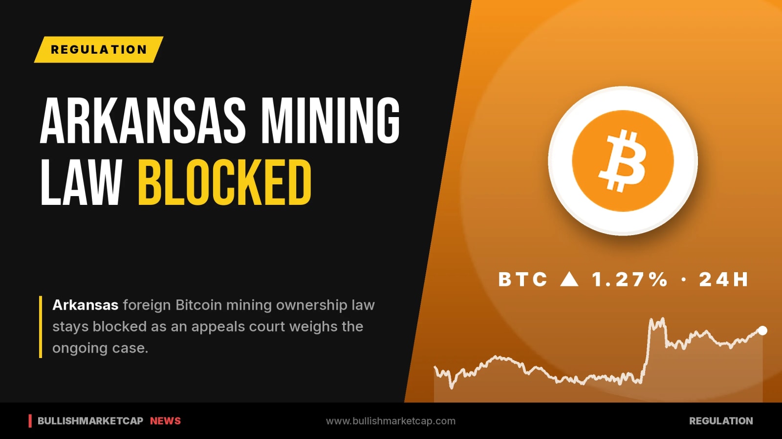 Arkansas Foreign Bitcoin Mining Law Remains Blocked