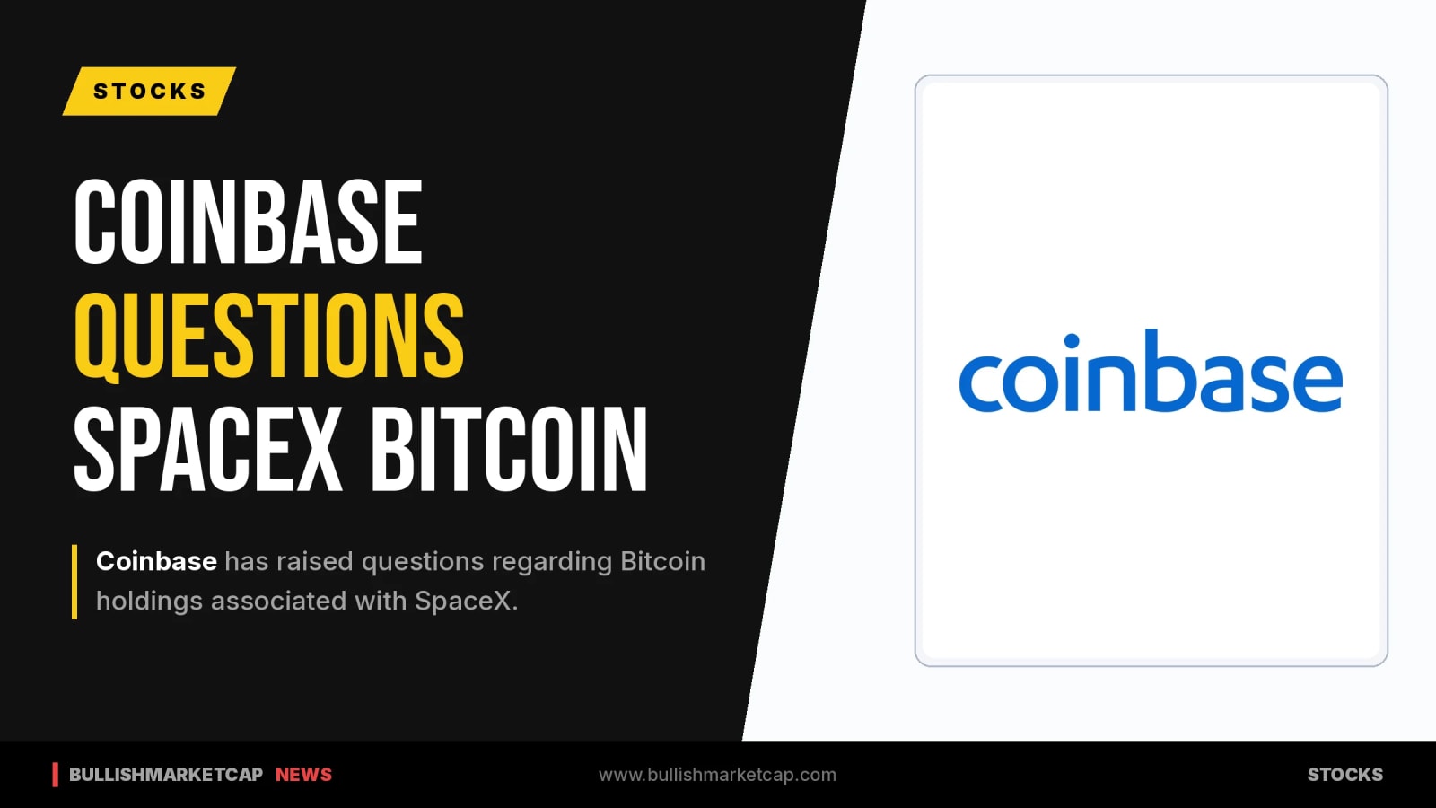 Coinbase Raises Questions Over SpaceX Bitcoin Holdings