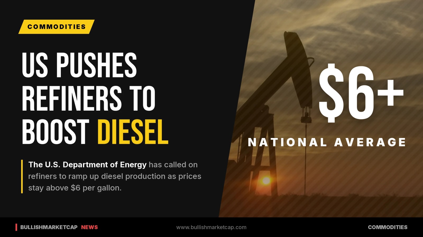 US Department of Energy Pushes Refiners to Boost Diesel