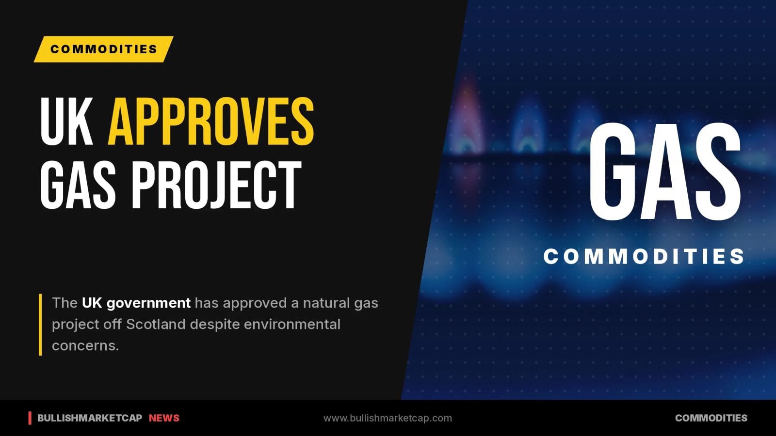 UK Approves Natural Gas Project Off Scotland