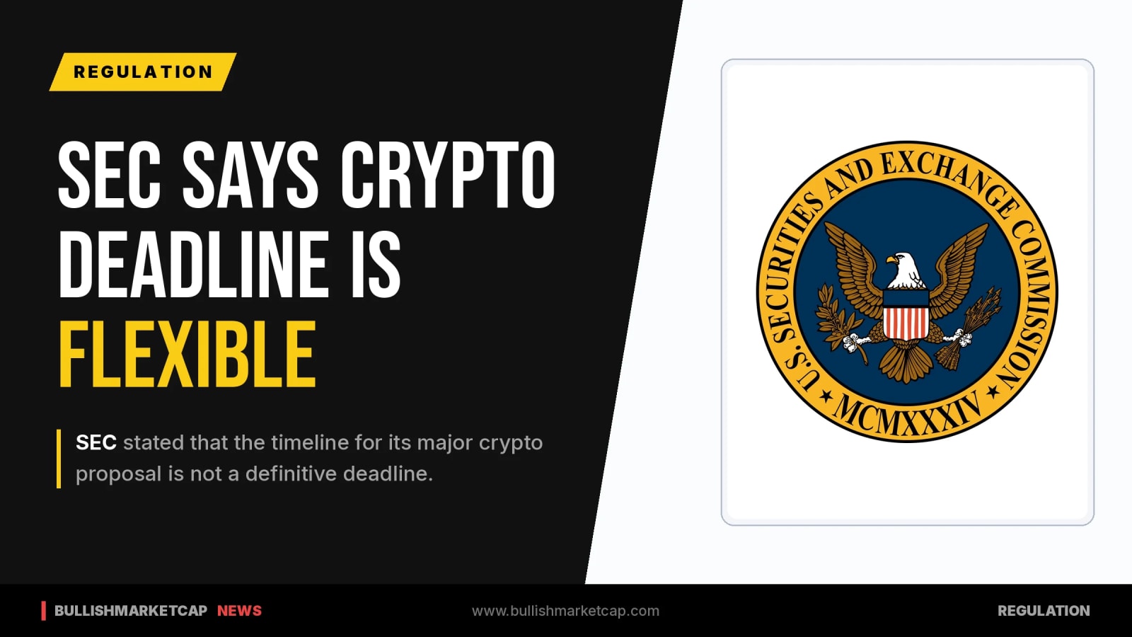SEC Clarifies Status of Crypto Proposal Deadline