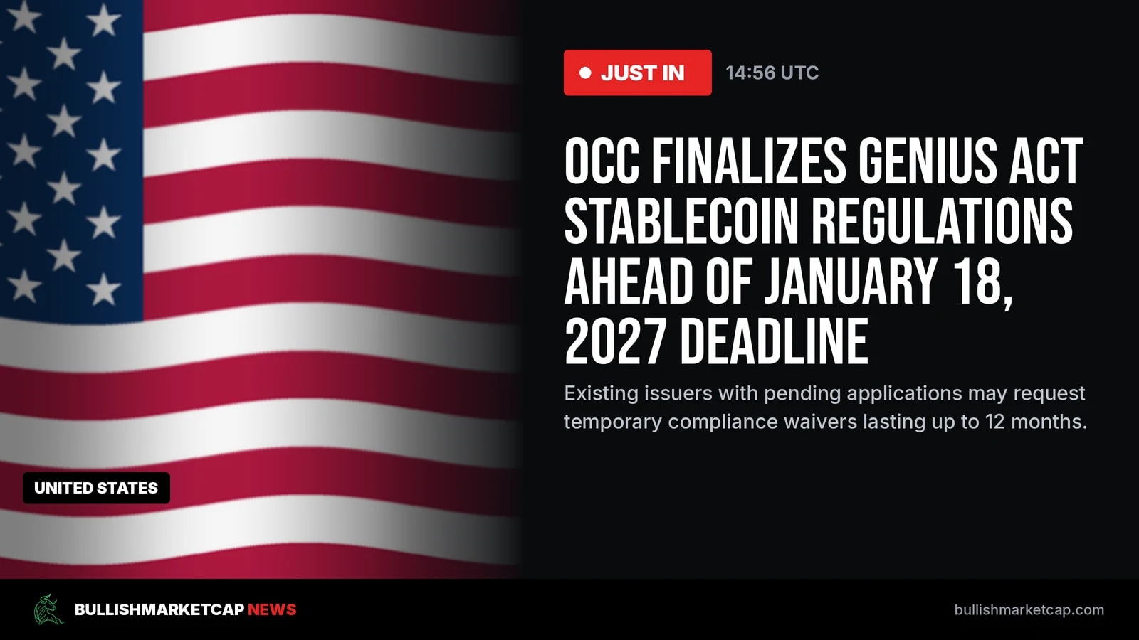 OCC Relaxes Reserve And Yield Rules In Final GENIUS Act