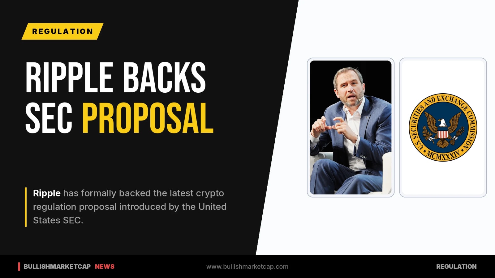 Ripple Backs SEC Crypto Regulation Proposal