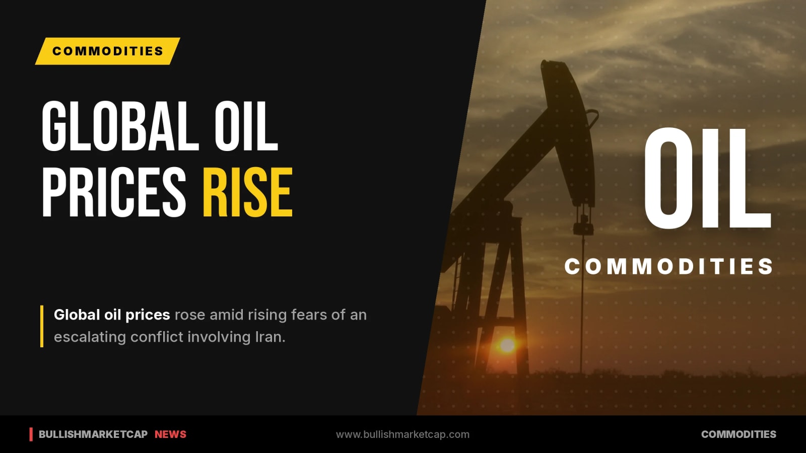 Global Oil Prices Rise Amid Escalating Conflict Fears