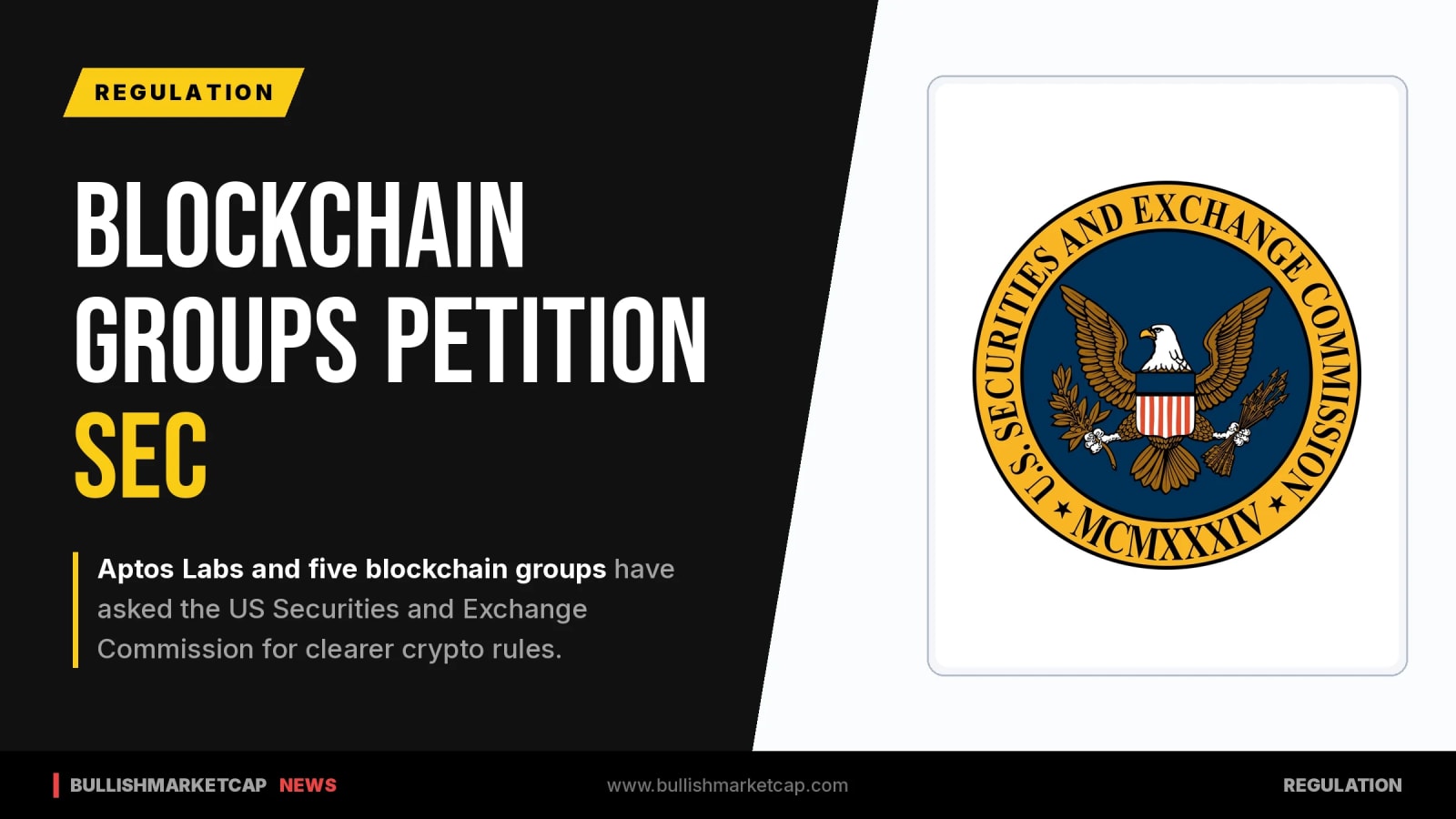 Aptos Labs and Five Blockchain Groups Ask SEC for Clearer Rules