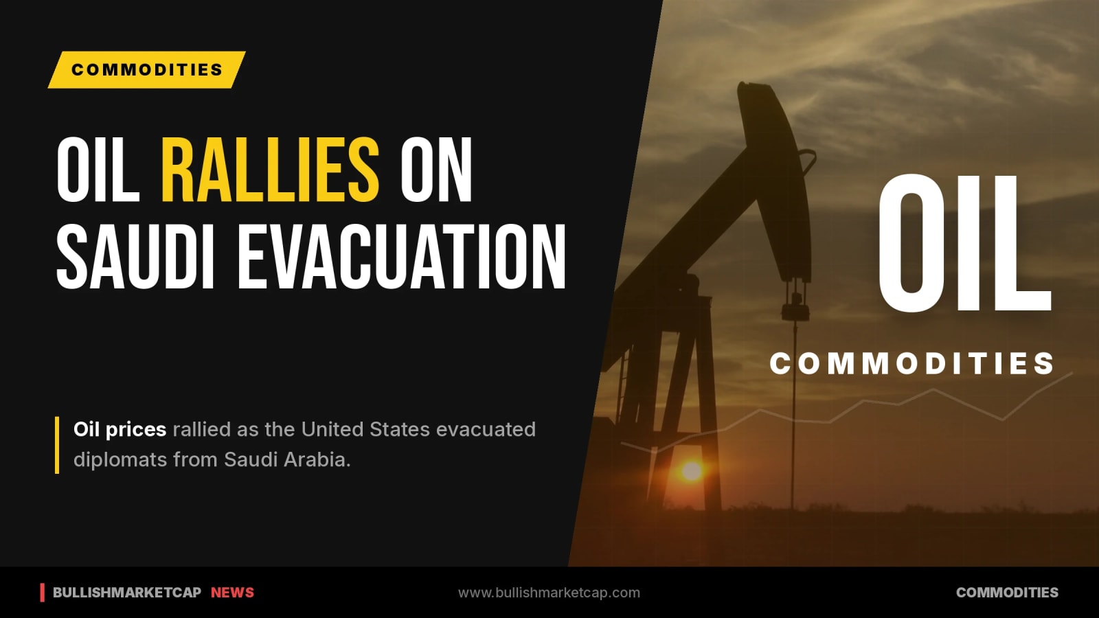 Oil Prices Rally as US Evacuates Saudi Arabia Diplomats