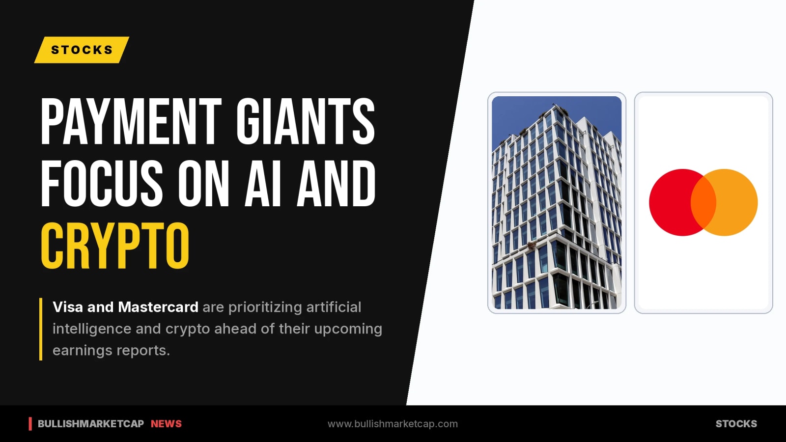 Visa and Mastercard Focus on AI and Crypto Prior to Earnings