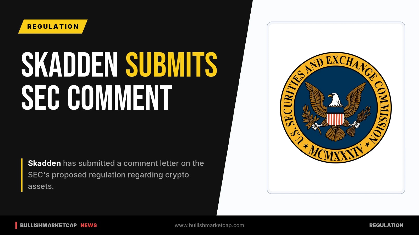 Skadden Submits Comment Letter on SEC Crypto Proposal