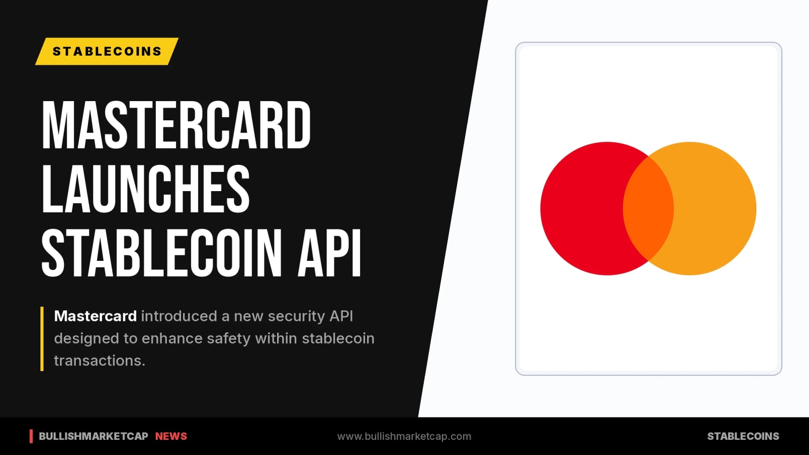 Mastercard Introduces Stablecoin Security API